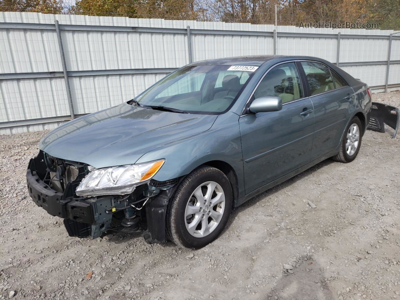 2009 Toyota Camry Base Зеленый vin: 4T4BE46K69R124565