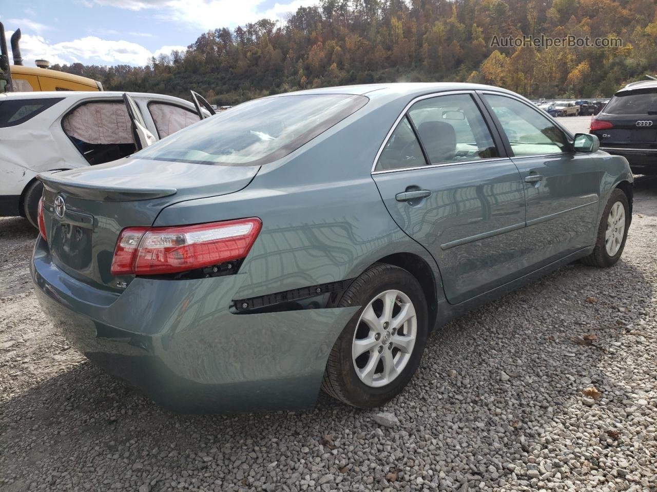 2009 Toyota Camry Base Green vin: 4T4BE46K69R124565