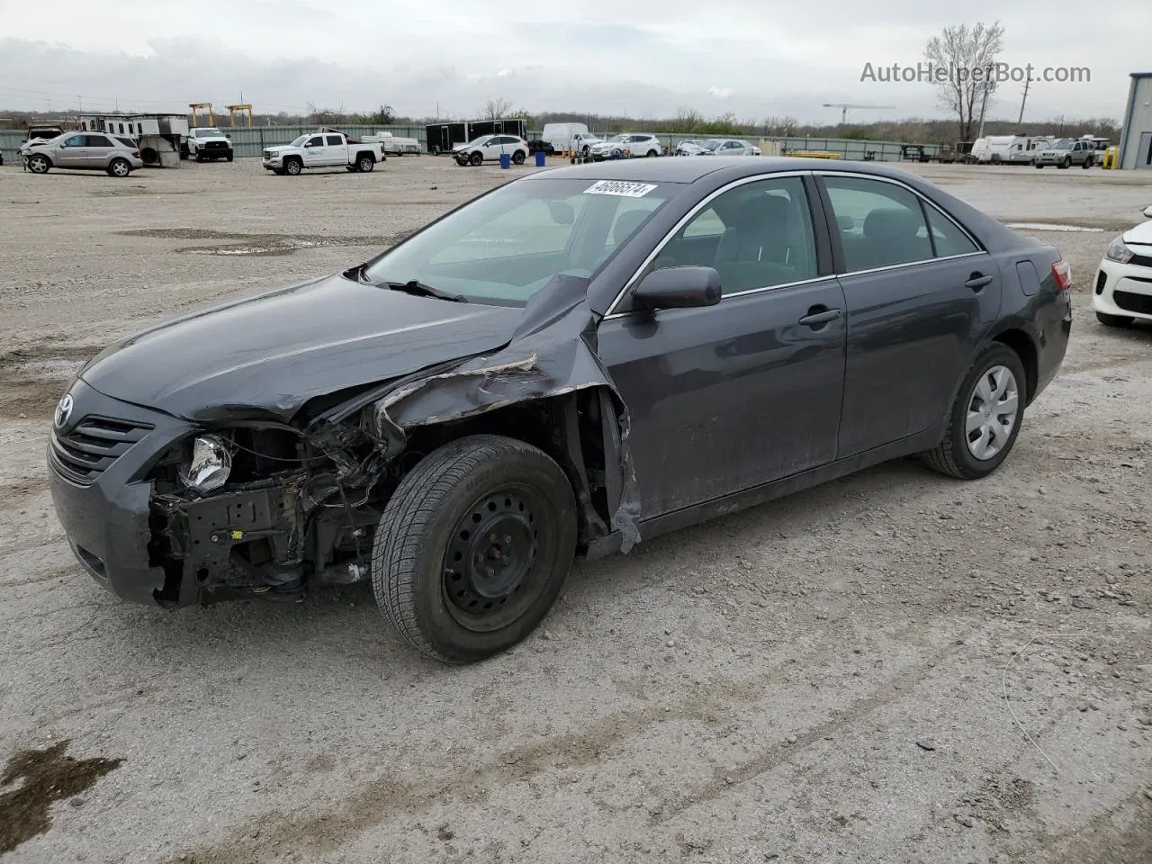 2009 Toyota Camry Base Gray vin: 4T4BE46K69R126896