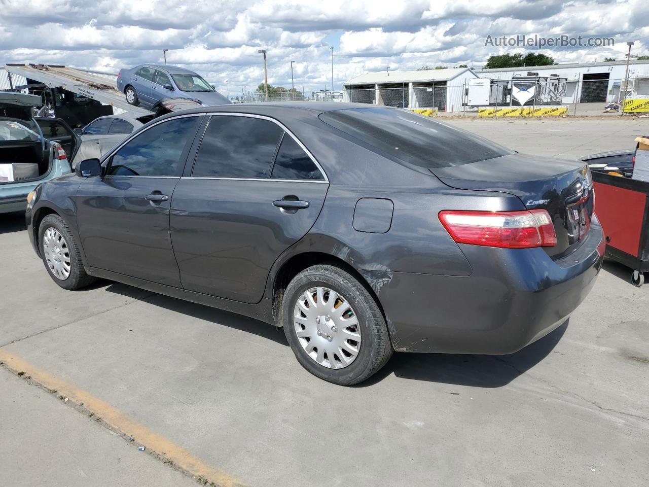 2008 Toyota Camry Ce Gray vin: 4T4BE46K78R035747