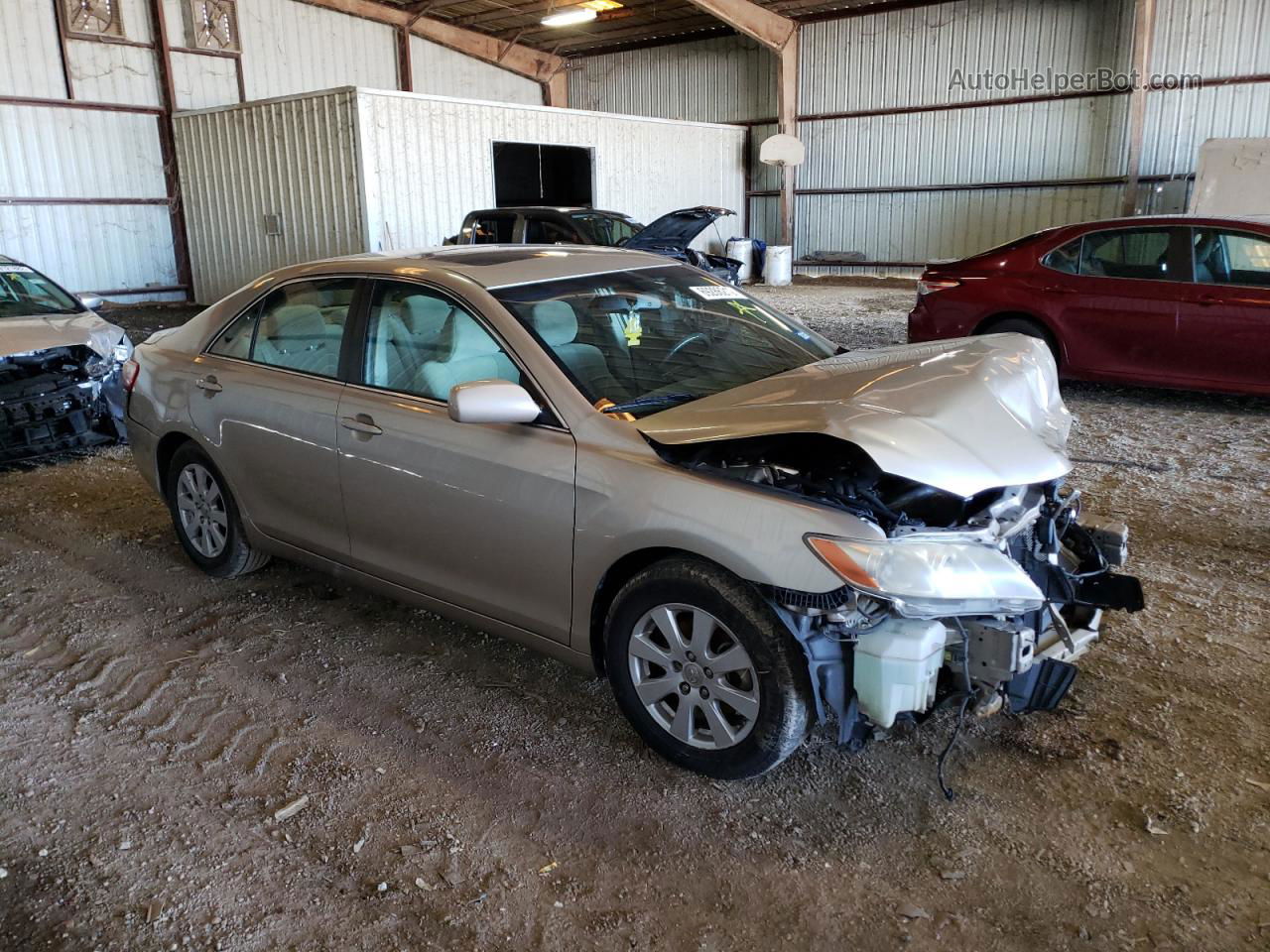 2009 Toyota Camry Base Gold vin: 4T4BE46K79R052890