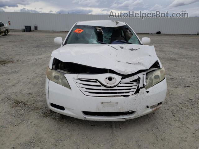 2009 Toyota Camry Base White vin: 4T4BE46K79R068104