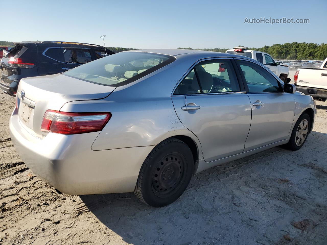 2009 Toyota Camry Base Silver vin: 4T4BE46K79R087462