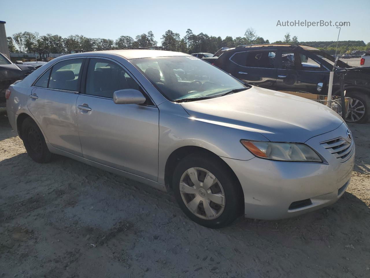 2009 Toyota Camry Base Silver vin: 4T4BE46K79R087462