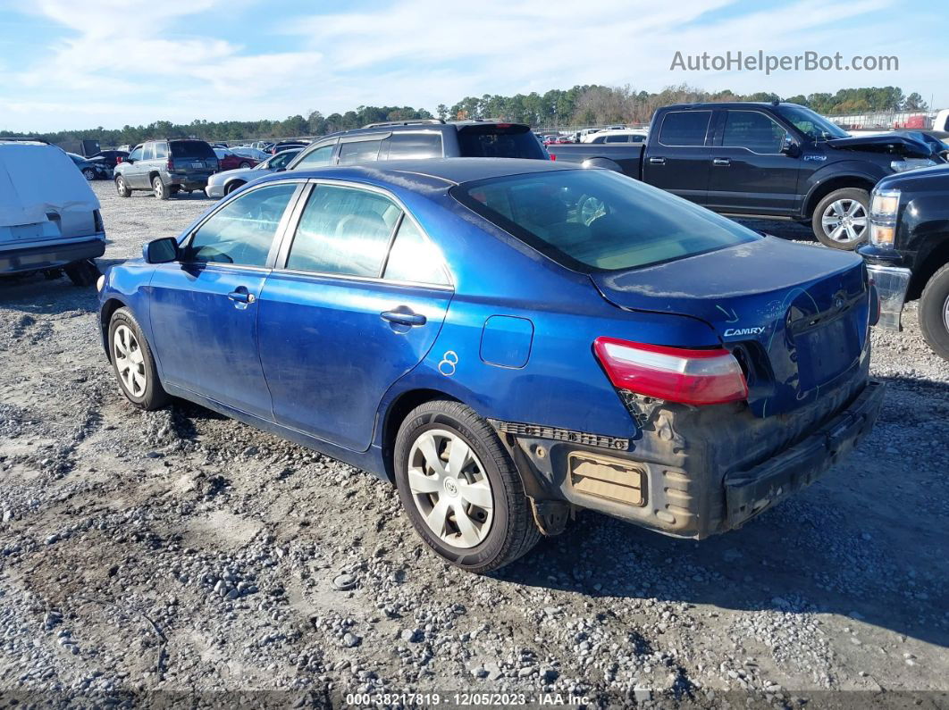 2009 Toyota Camry Le Синий vin: 4T4BE46K79R090555