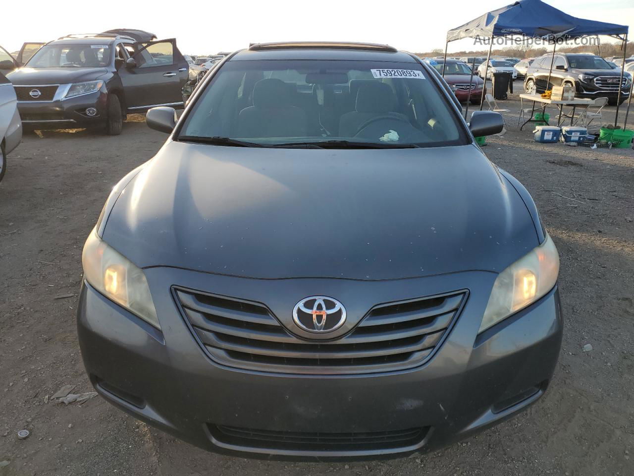 2009 Toyota Camry Base Серый vin: 4T4BE46K79R100095