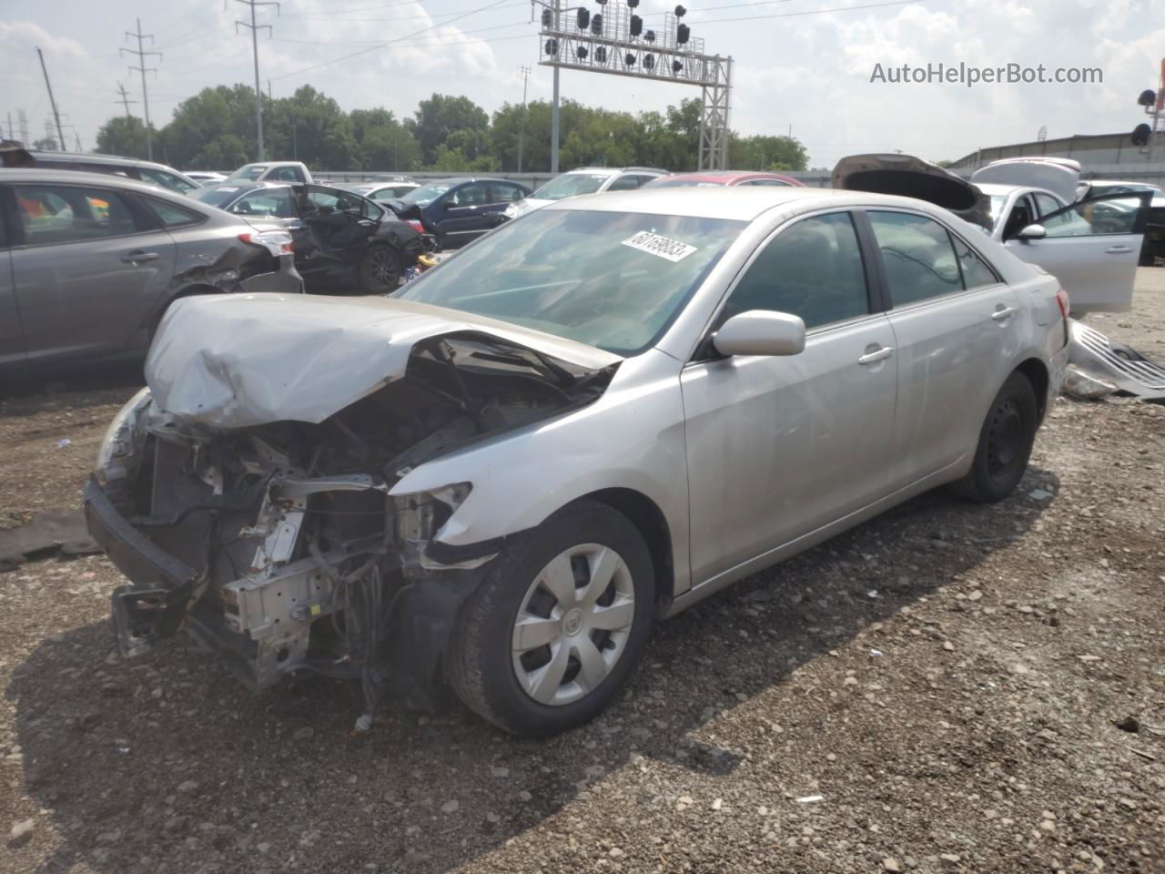 2009 Toyota Camry Base Silver vin: 4T4BE46K79R127653