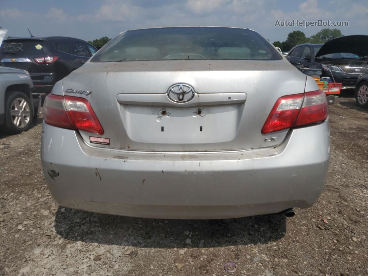 2009 Toyota Camry Base Серебряный vin: 4T4BE46K79R127653