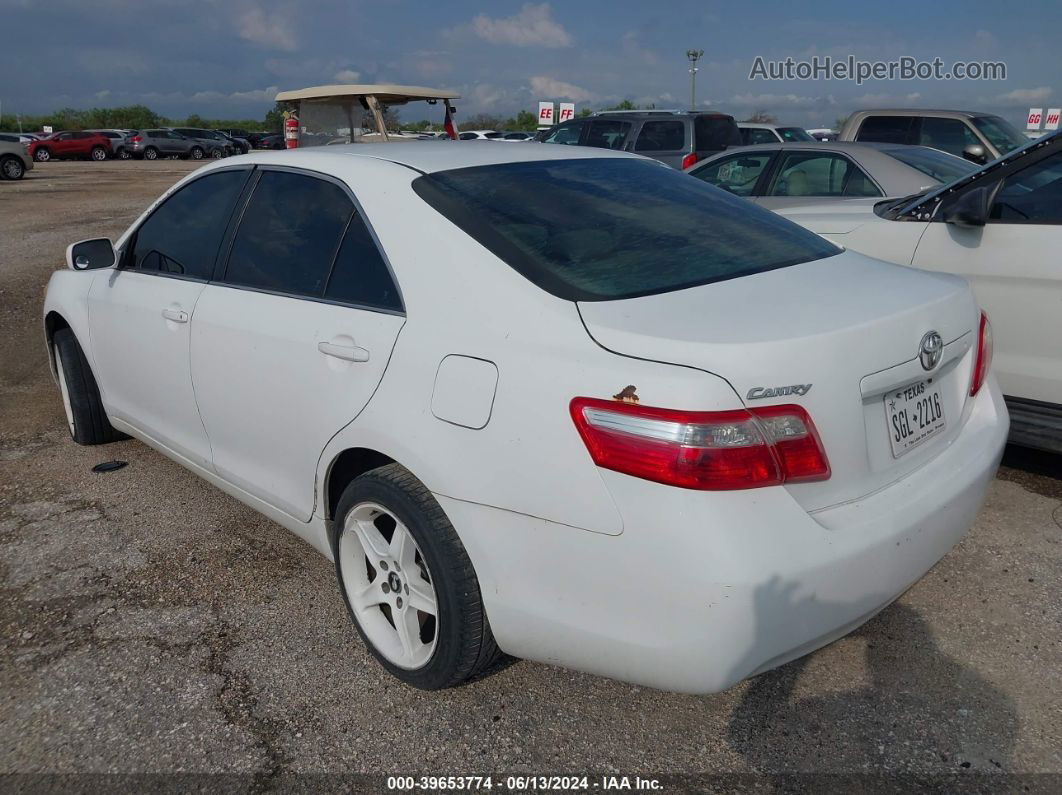 2008 Toyota Camry   White vin: 4T4BE46K88R025602