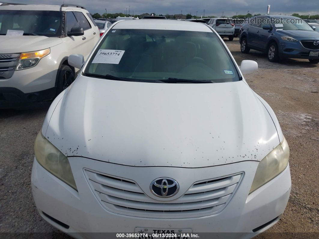 2008 Toyota Camry   White vin: 4T4BE46K88R025602