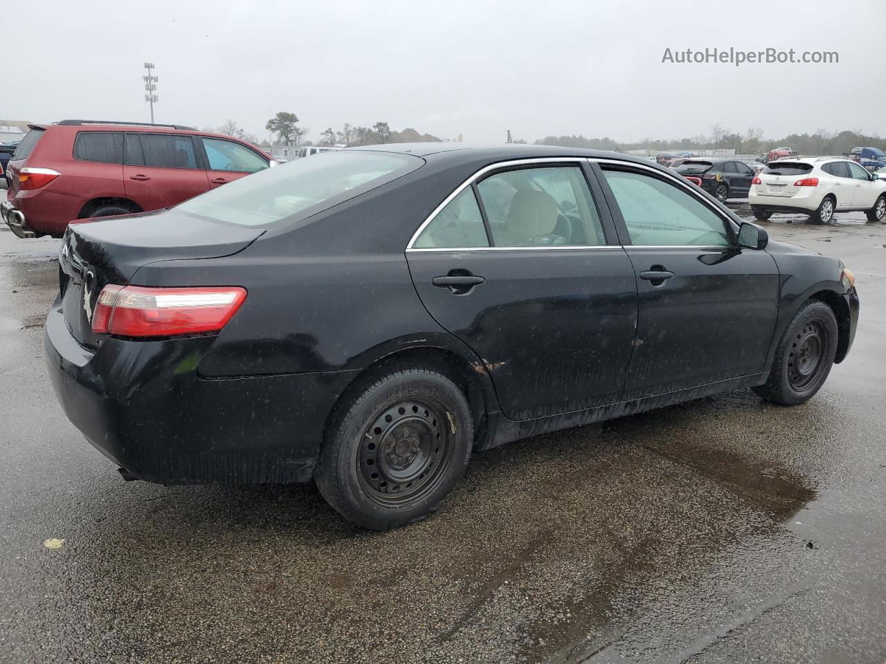 2009 Toyota Camry Base Black vin: 4T4BE46K89R050369