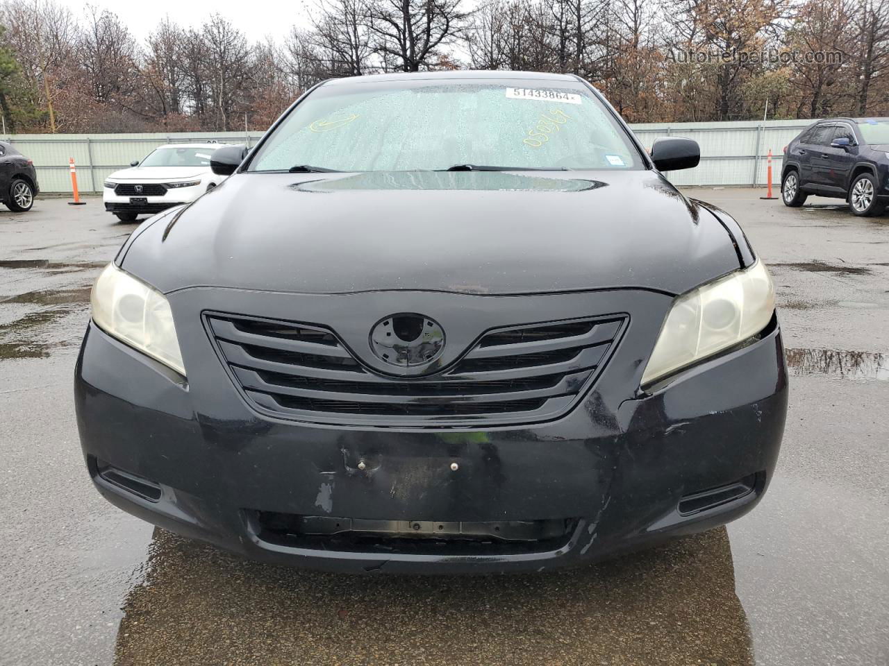 2009 Toyota Camry Base Black vin: 4T4BE46K89R050369