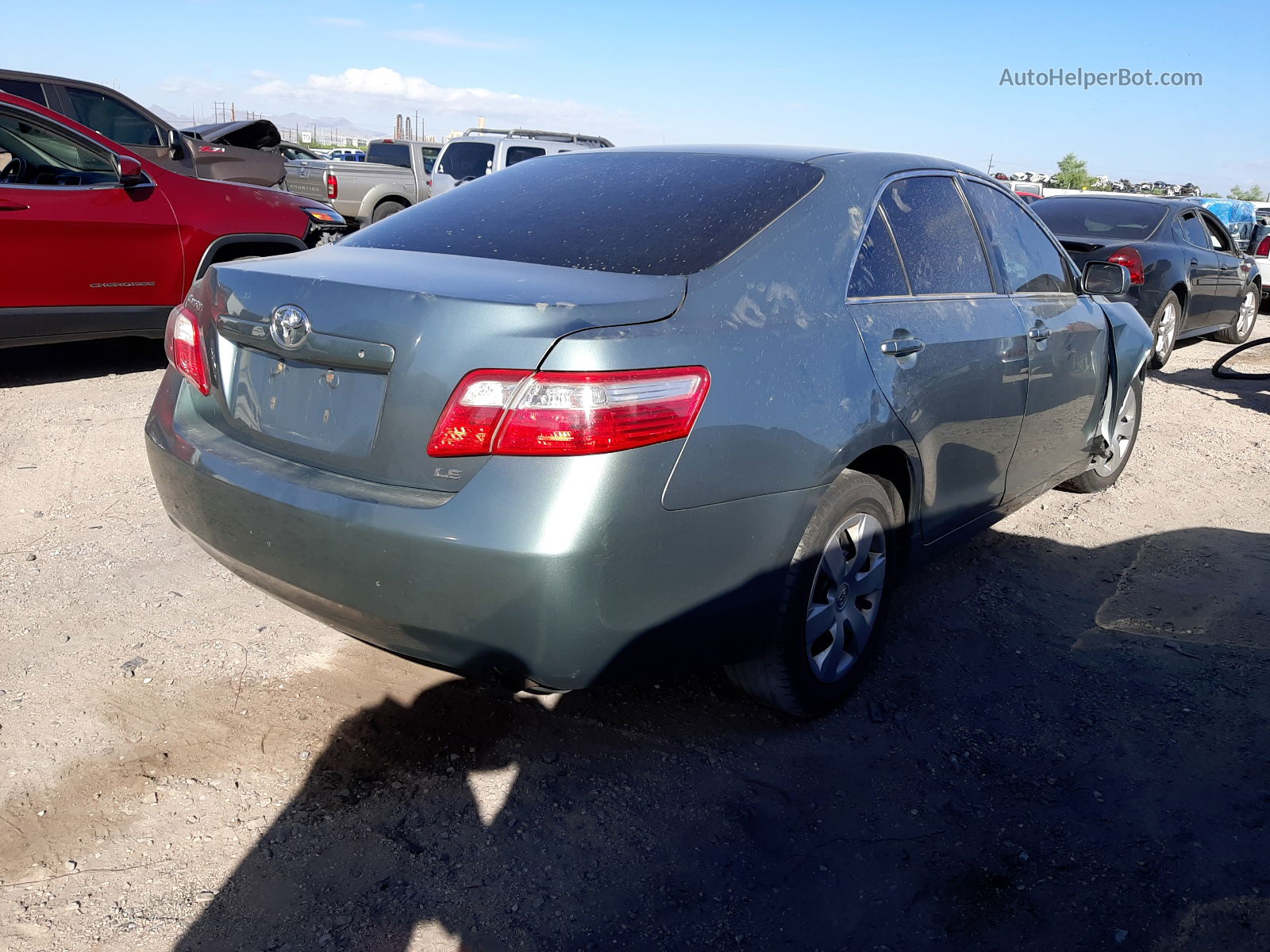 2009 Toyota Camry Base Green vin: 4T4BE46K89R065163