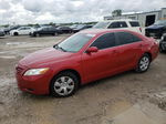 2009 Toyota Camry Base Red vin: 4T4BE46K89R070802