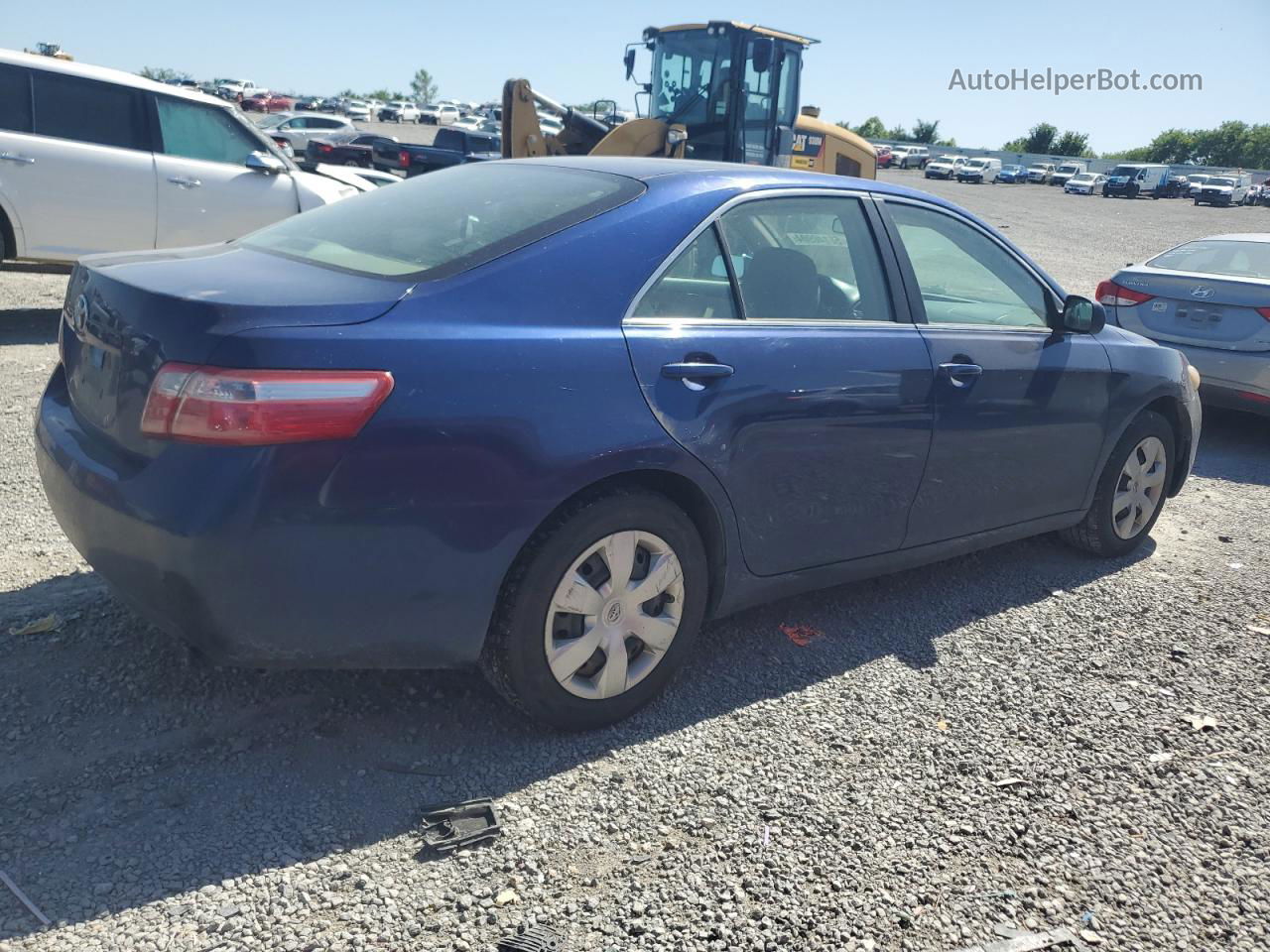 2009 Toyota Camry Base Blue vin: 4T4BE46K89R078690