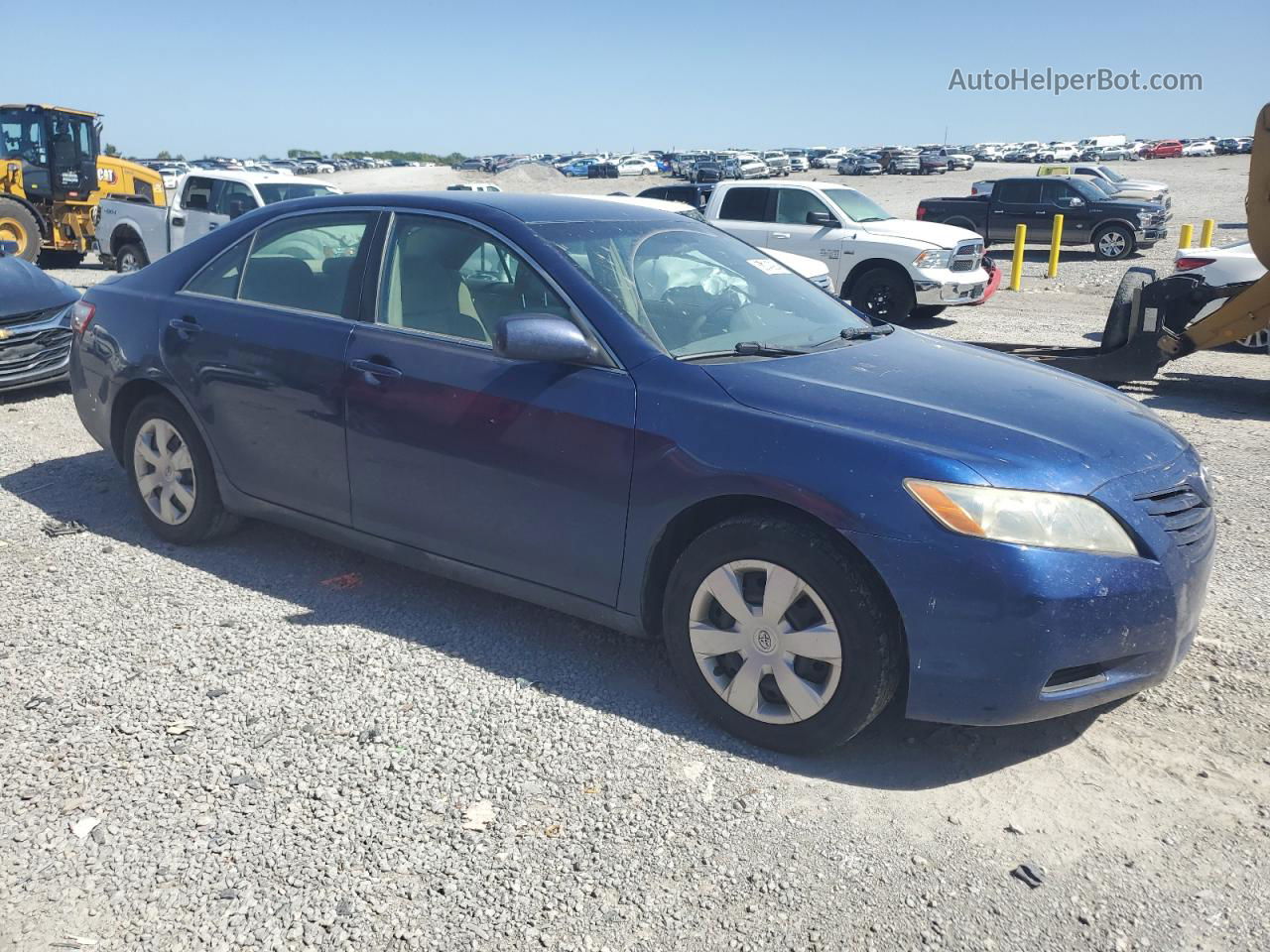 2009 Toyota Camry Base Blue vin: 4T4BE46K89R078690