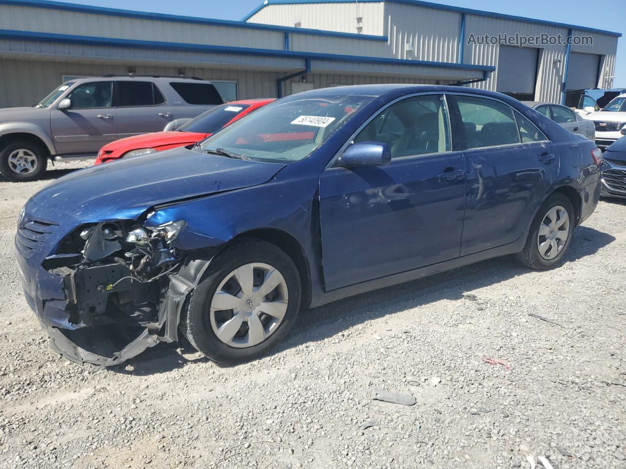 2009 Toyota Camry Base Blue vin: 4T4BE46K89R078690