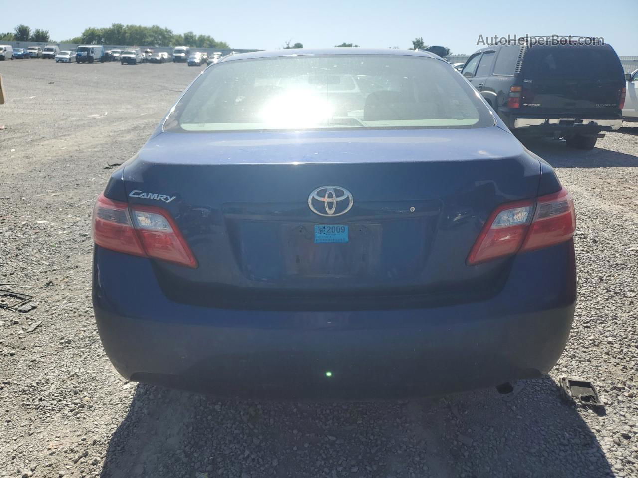 2009 Toyota Camry Base Blue vin: 4T4BE46K89R078690