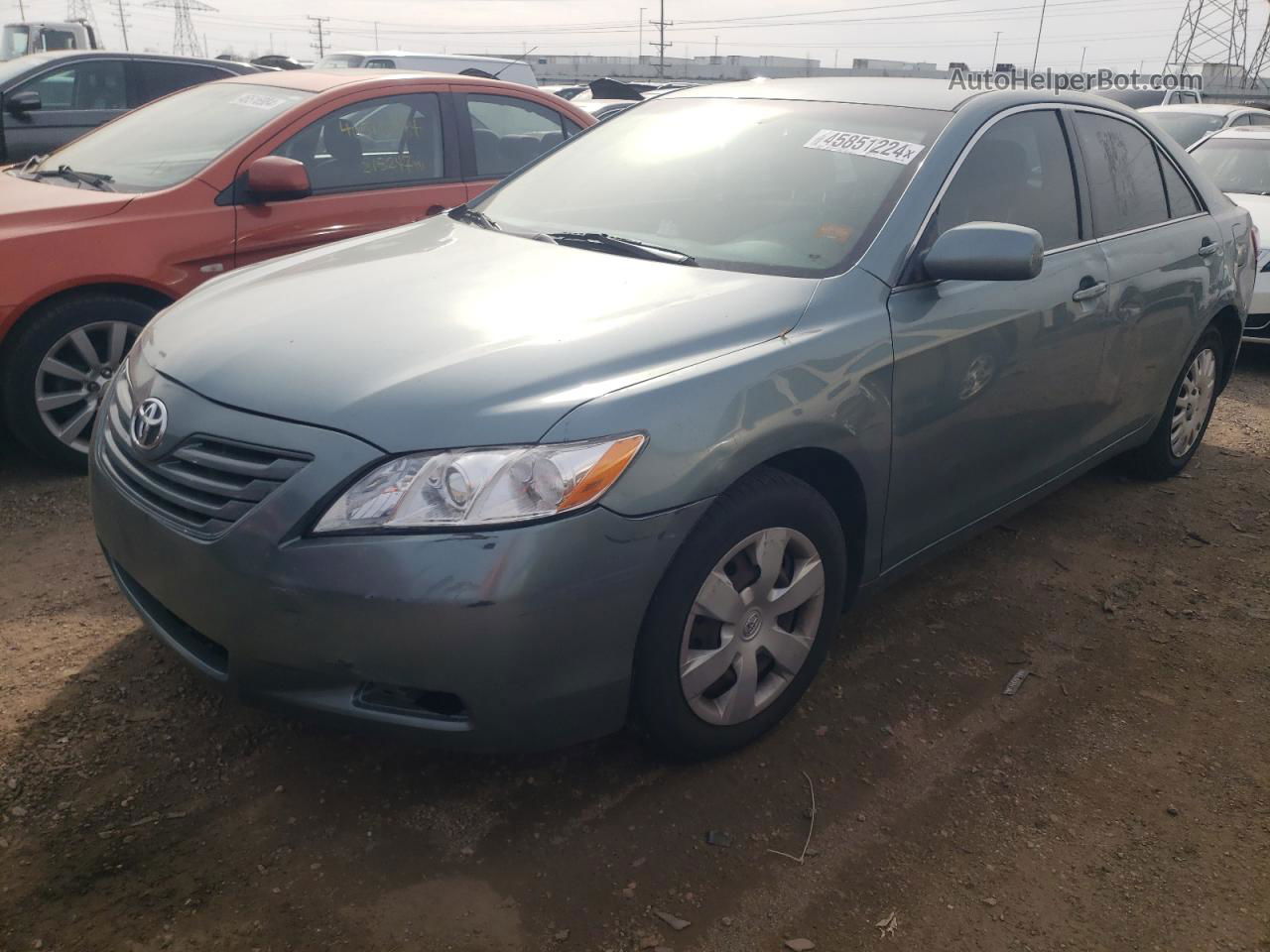 2009 Toyota Camry Base Blue vin: 4T4BE46K89R082500