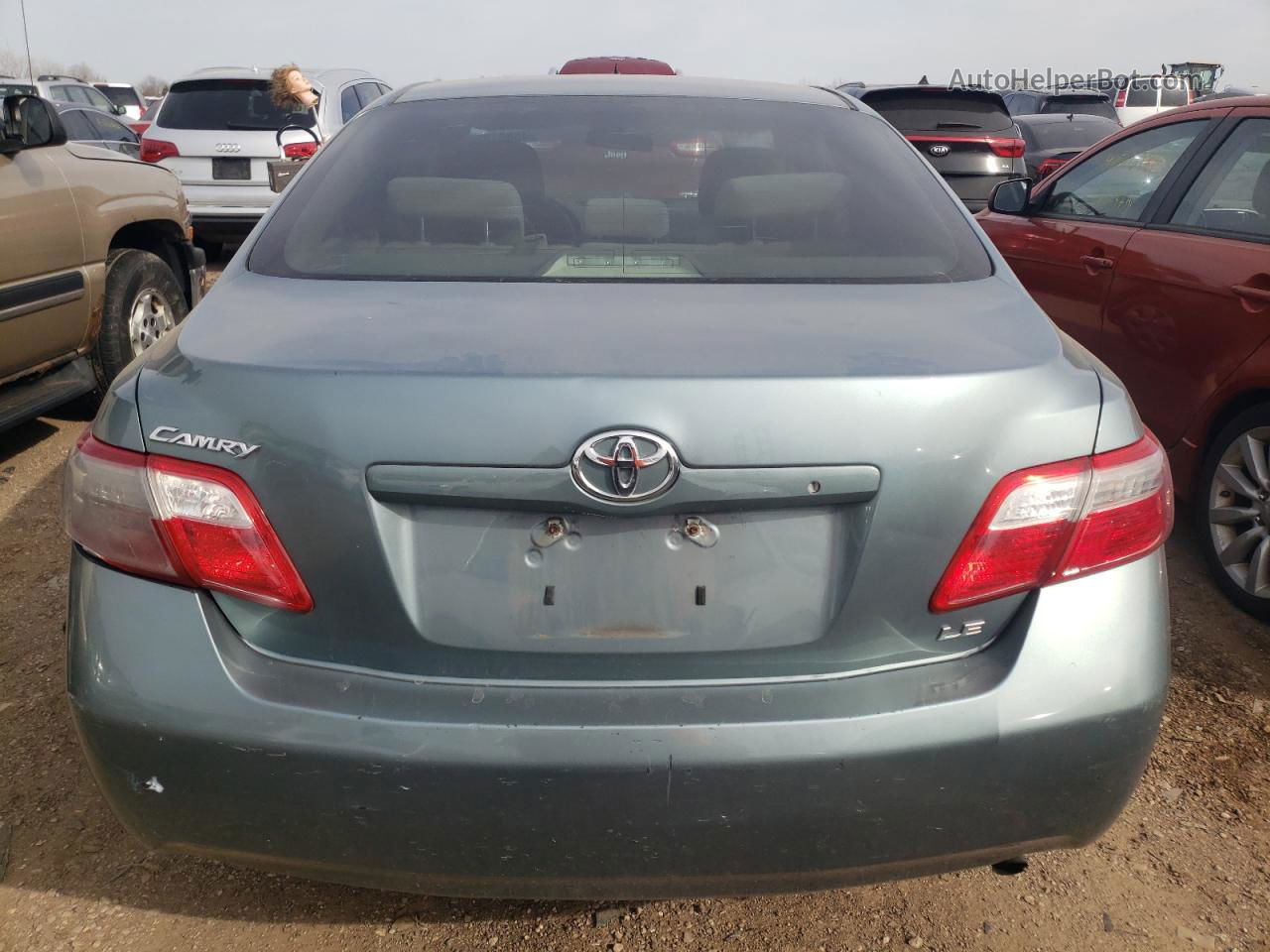 2009 Toyota Camry Base Blue vin: 4T4BE46K89R082500