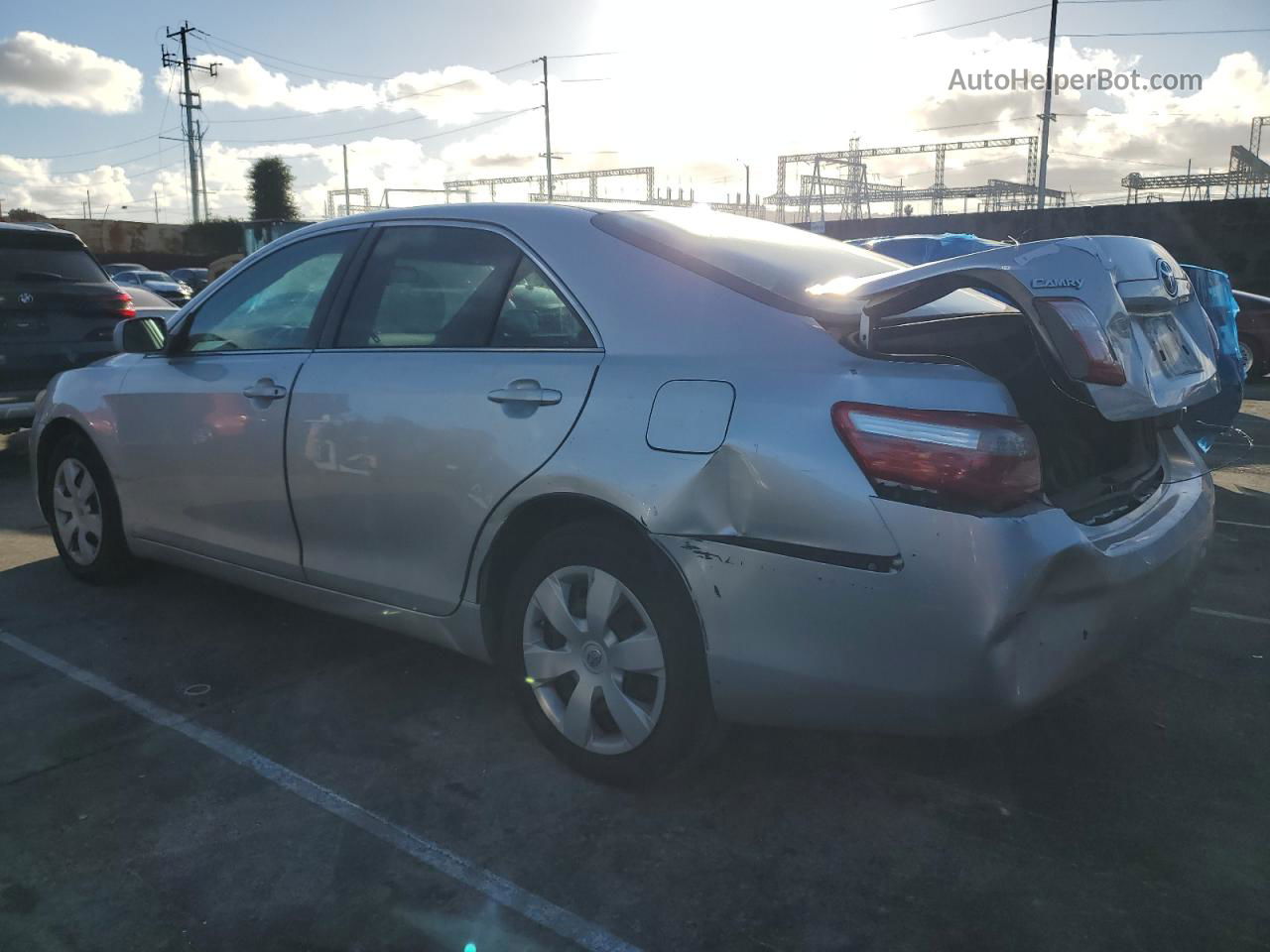 2009 Toyota Camry Base Silver vin: 4T4BE46K89R095649