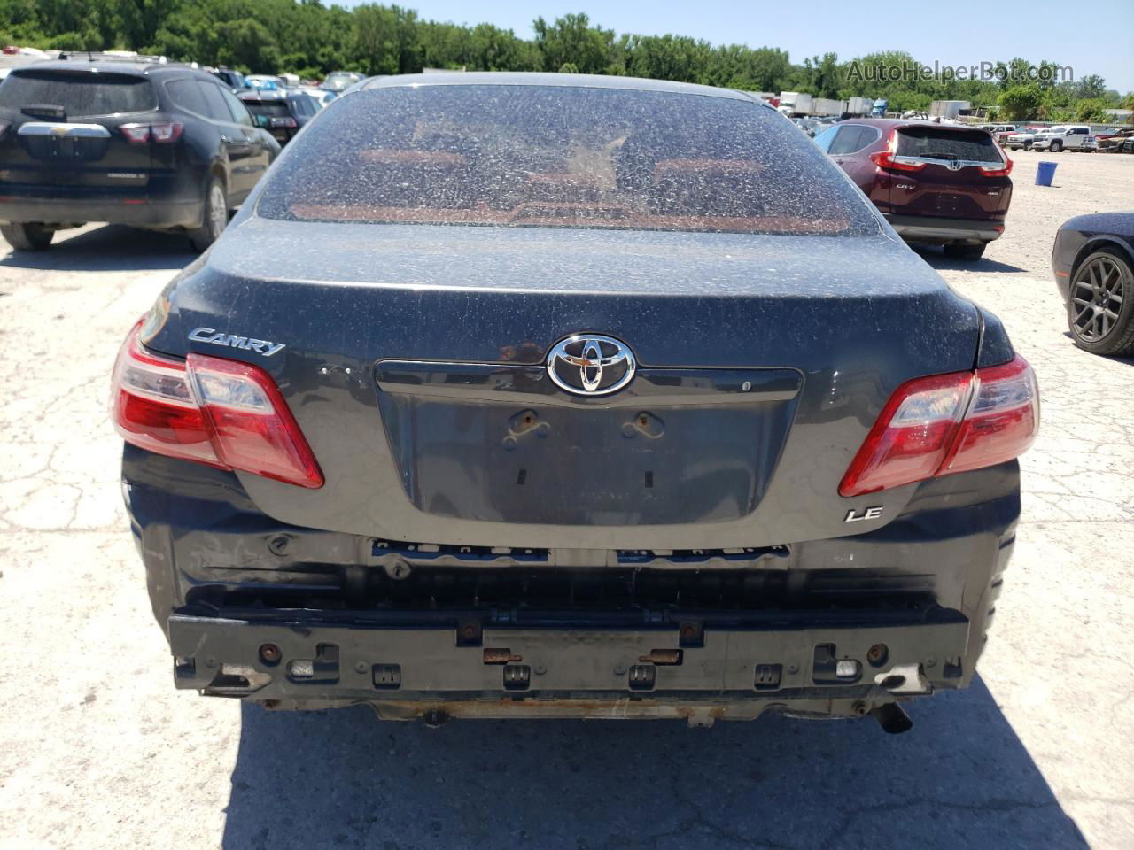 2009 Toyota Camry Base Charcoal vin: 4T4BE46K89R101482