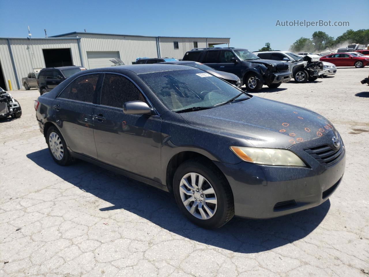 2009 Toyota Camry Base Charcoal vin: 4T4BE46K89R101482