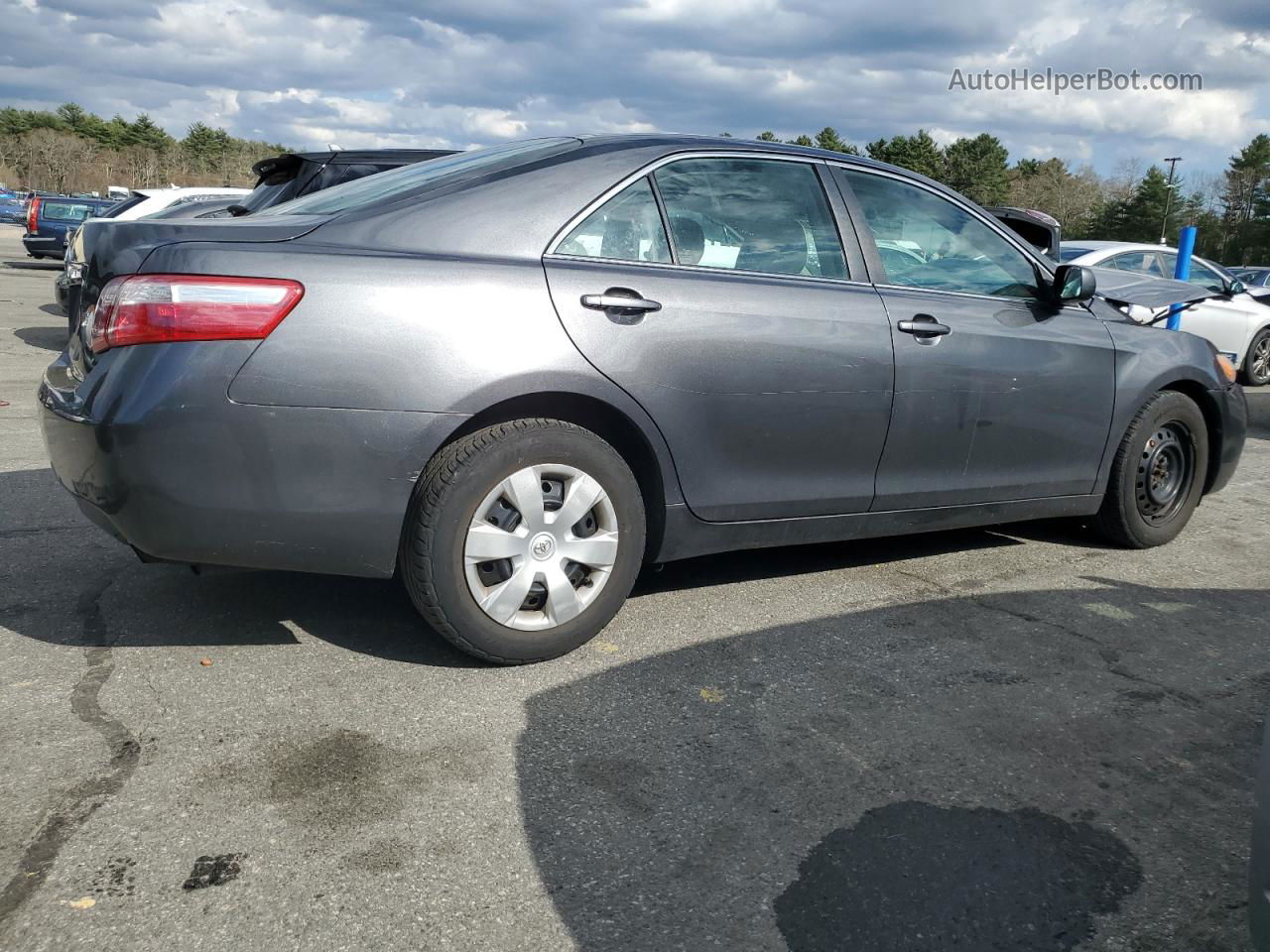 2009 Toyota Camry Base Серый vin: 4T4BE46K89R109971