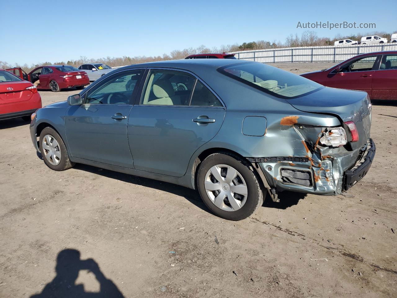 2009 Toyota Camry Base Green vin: 4T4BE46K89R115642