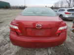 2009 Toyota Camry Base Red vin: 4T4BE46K99R058724