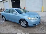 2009 Toyota Camry Xle Light Blue vin: 4T4BE46K99R076754