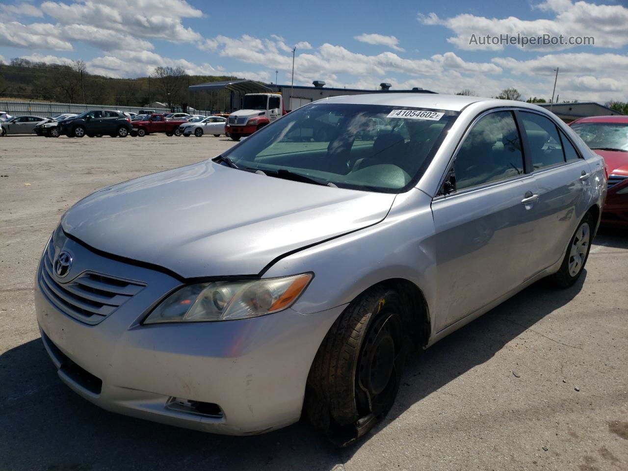 2009 Toyota Camry Base Silver vin: 4T4BE46K99R078309