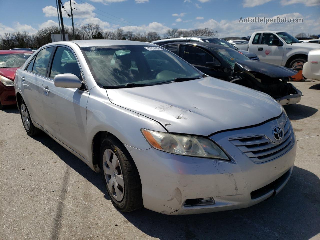 2009 Toyota Camry Base Silver vin: 4T4BE46K99R078309