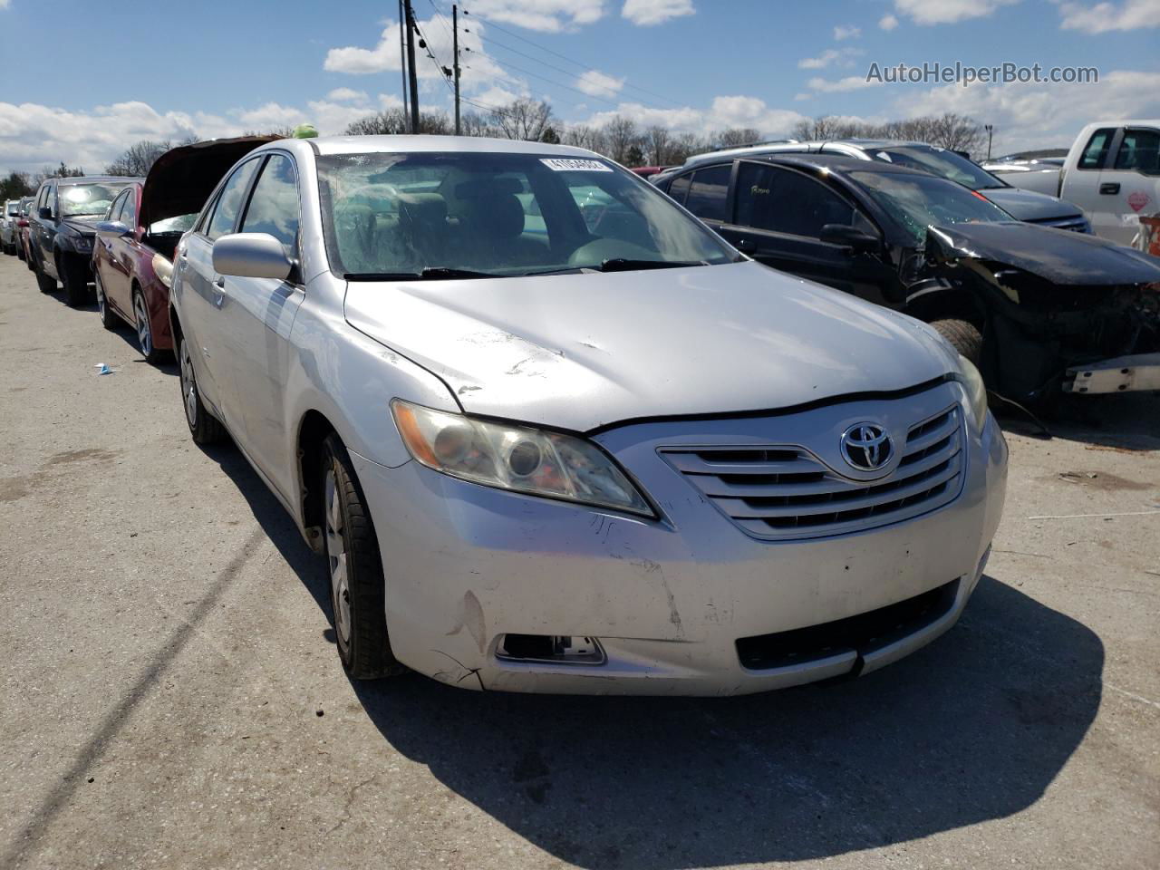 2009 Toyota Camry Base Silver vin: 4T4BE46K99R078309