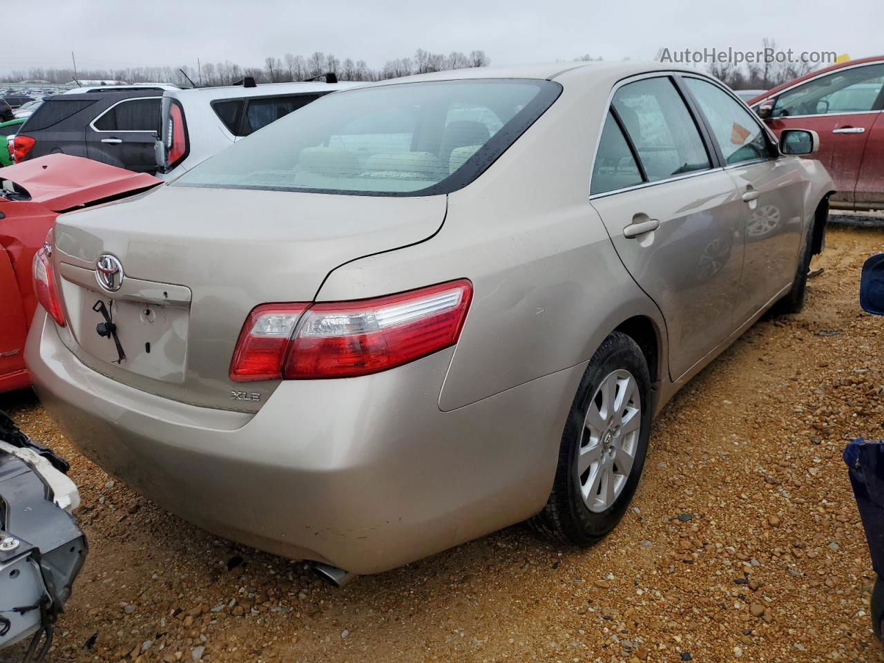 2009 Toyota Camry Base Tan vin: 4T4BE46K99R126780