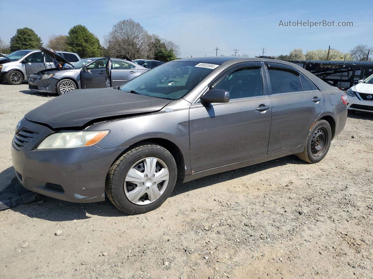 2009 Toyota Camry Base Gray vin: 4T4BE46K99R137536