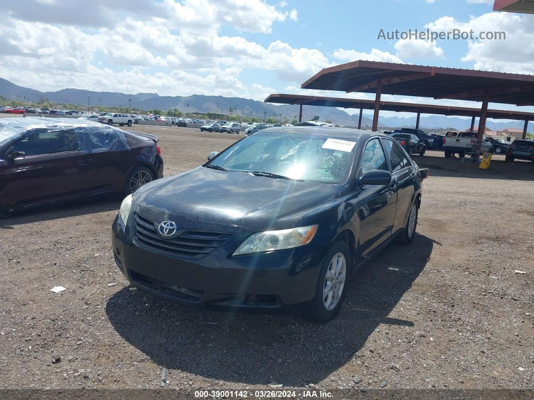 2008 Toyota Camry Le Черный vin: 4T4BE46KX8R016304