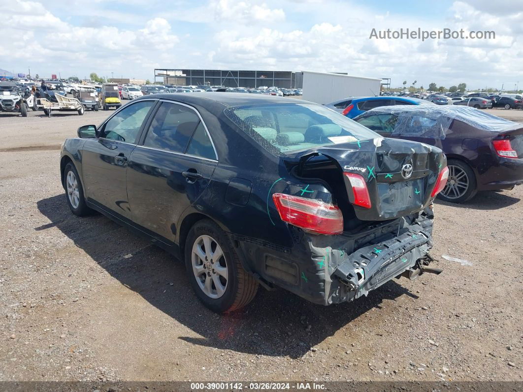 2008 Toyota Camry Le Black vin: 4T4BE46KX8R016304