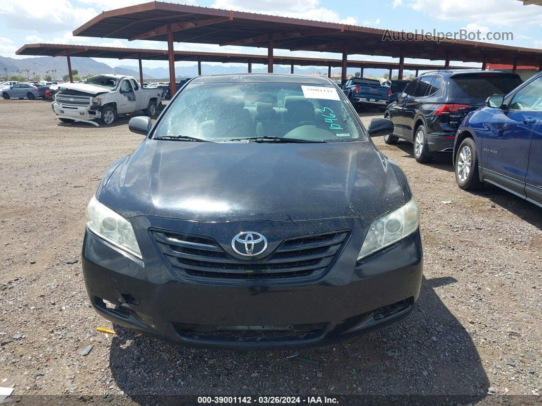 2008 Toyota Camry Le Черный vin: 4T4BE46KX8R016304