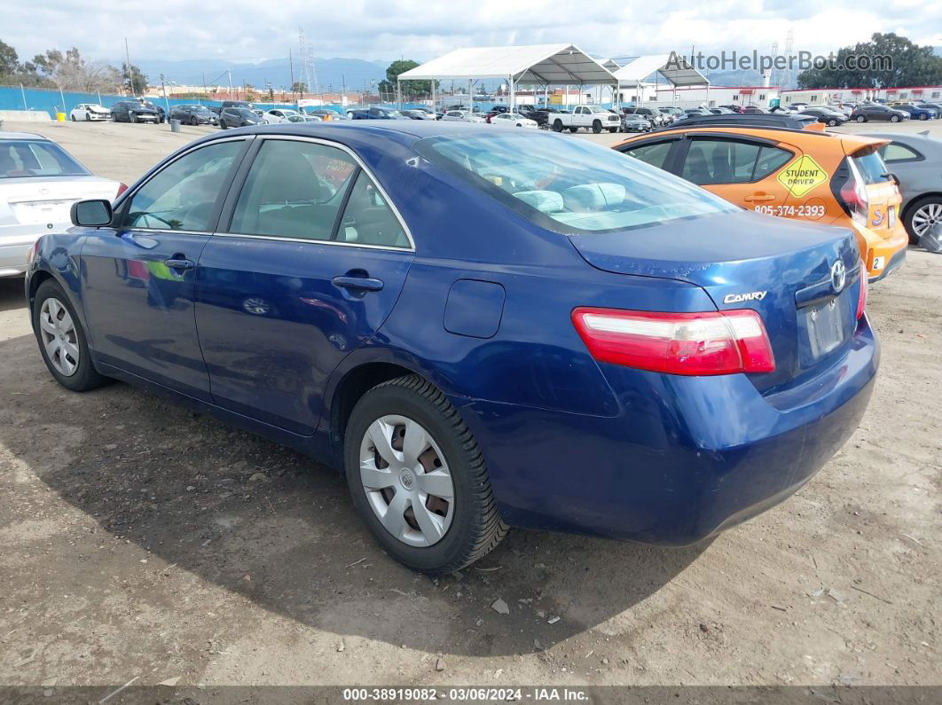 2008 Toyota Camry Le Синий vin: 4T4BE46KX8R027125