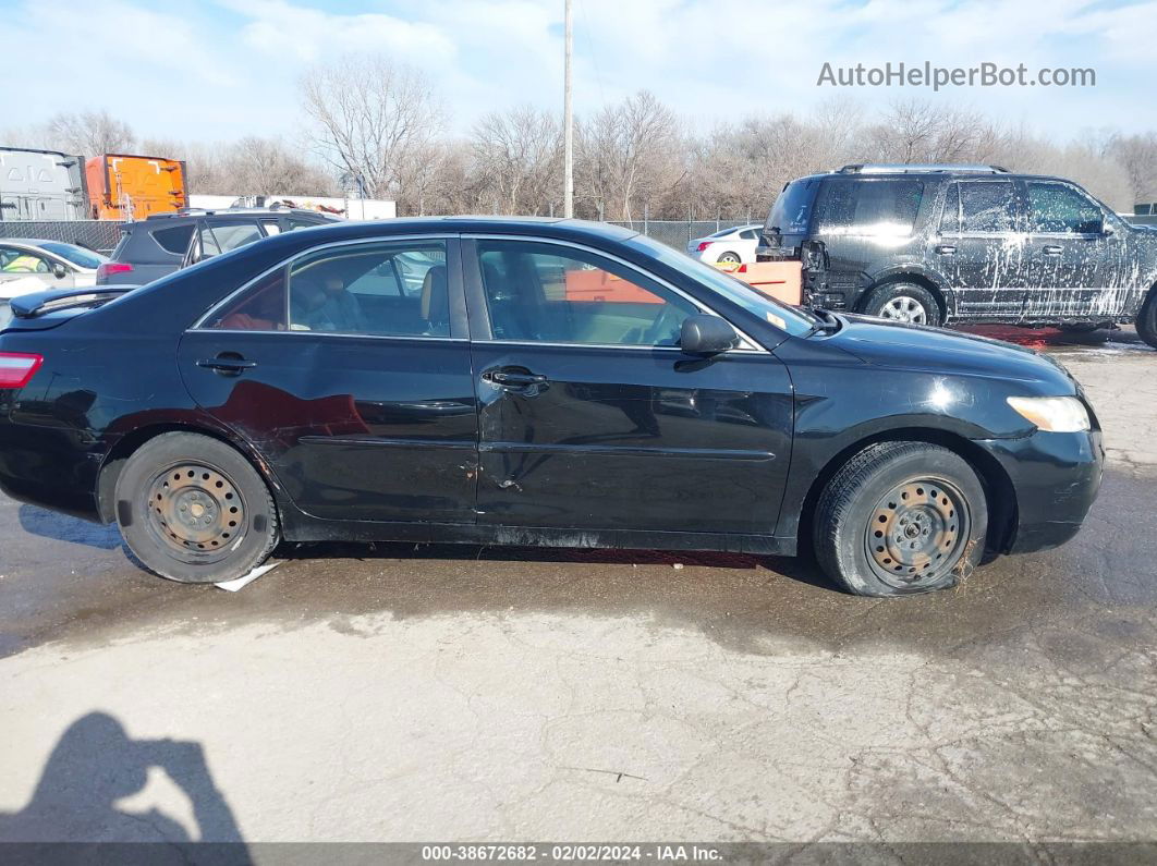 2008 Toyota Camry Le Black vin: 4T4BE46KX8R045902