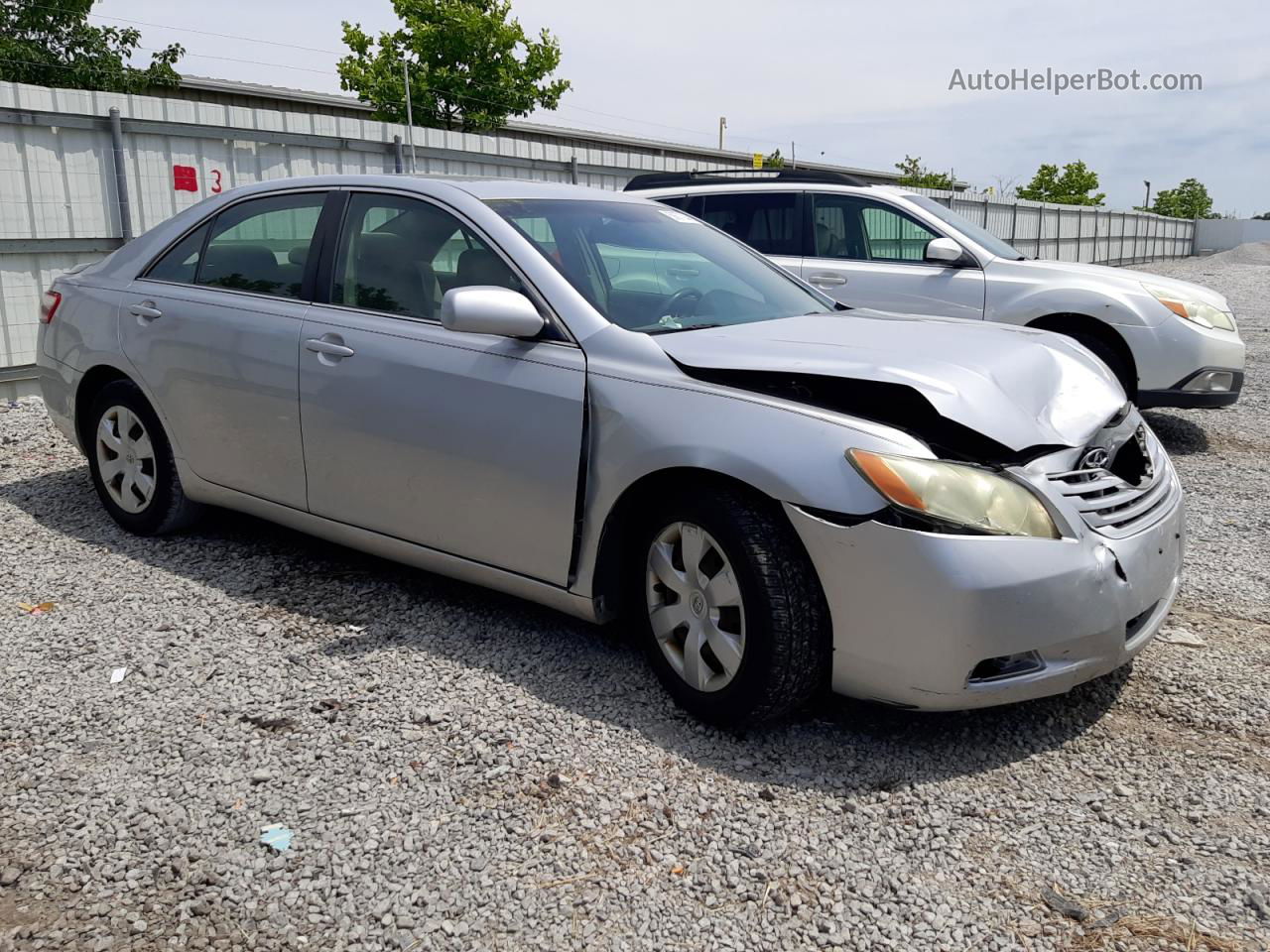 2009 Toyota Camry Base Silver vin: 4T4BE46KX9R048560