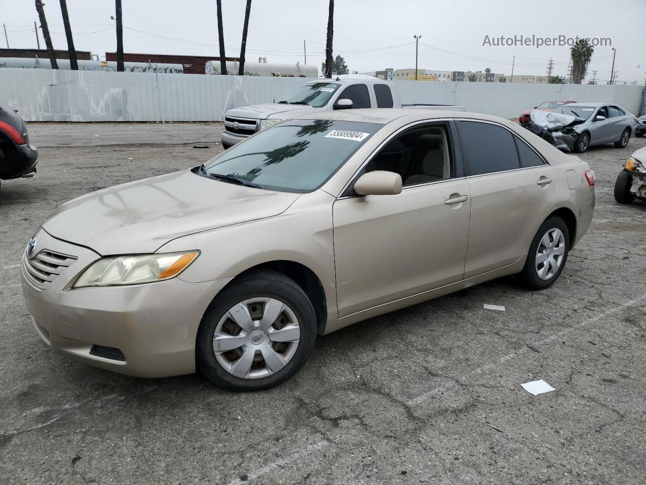 2009 Toyota Camry Base Gold vin: 4T4BE46KX9R055587