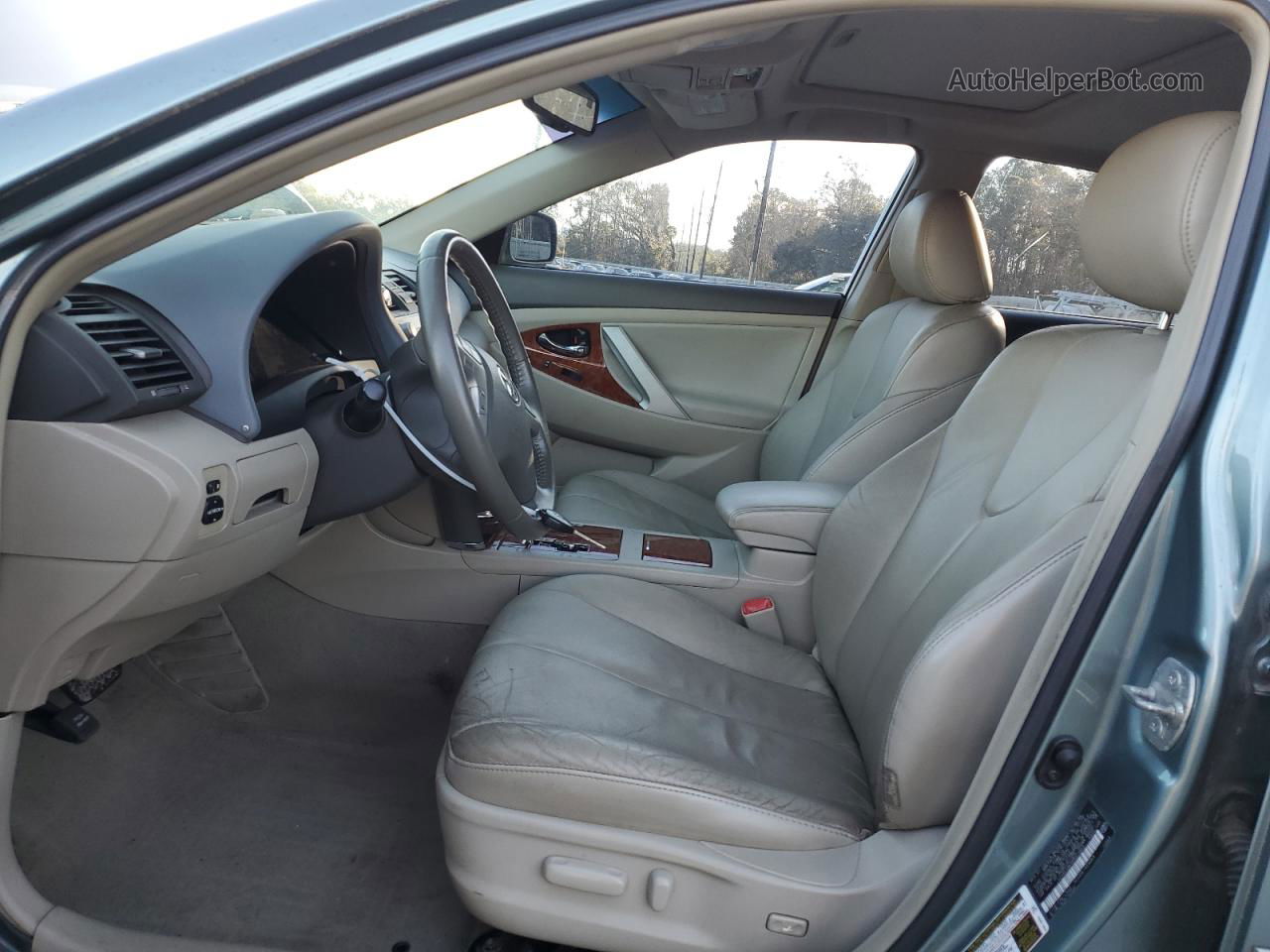 2009 Toyota Camry Base Зеленый vin: 4T4BE46KX9R072955