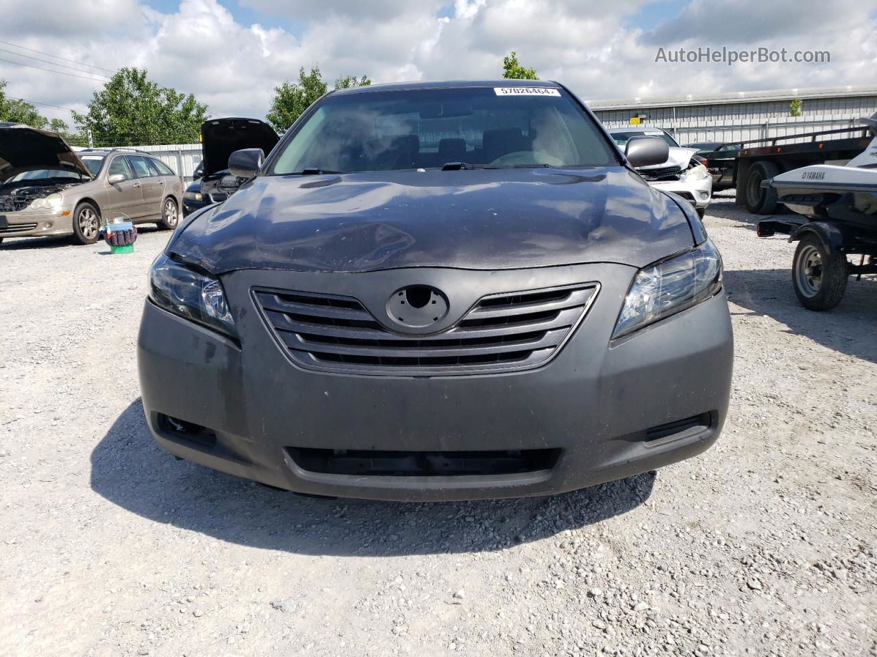 2009 Toyota Camry Base Gray vin: 4T4BE46KX9R091649