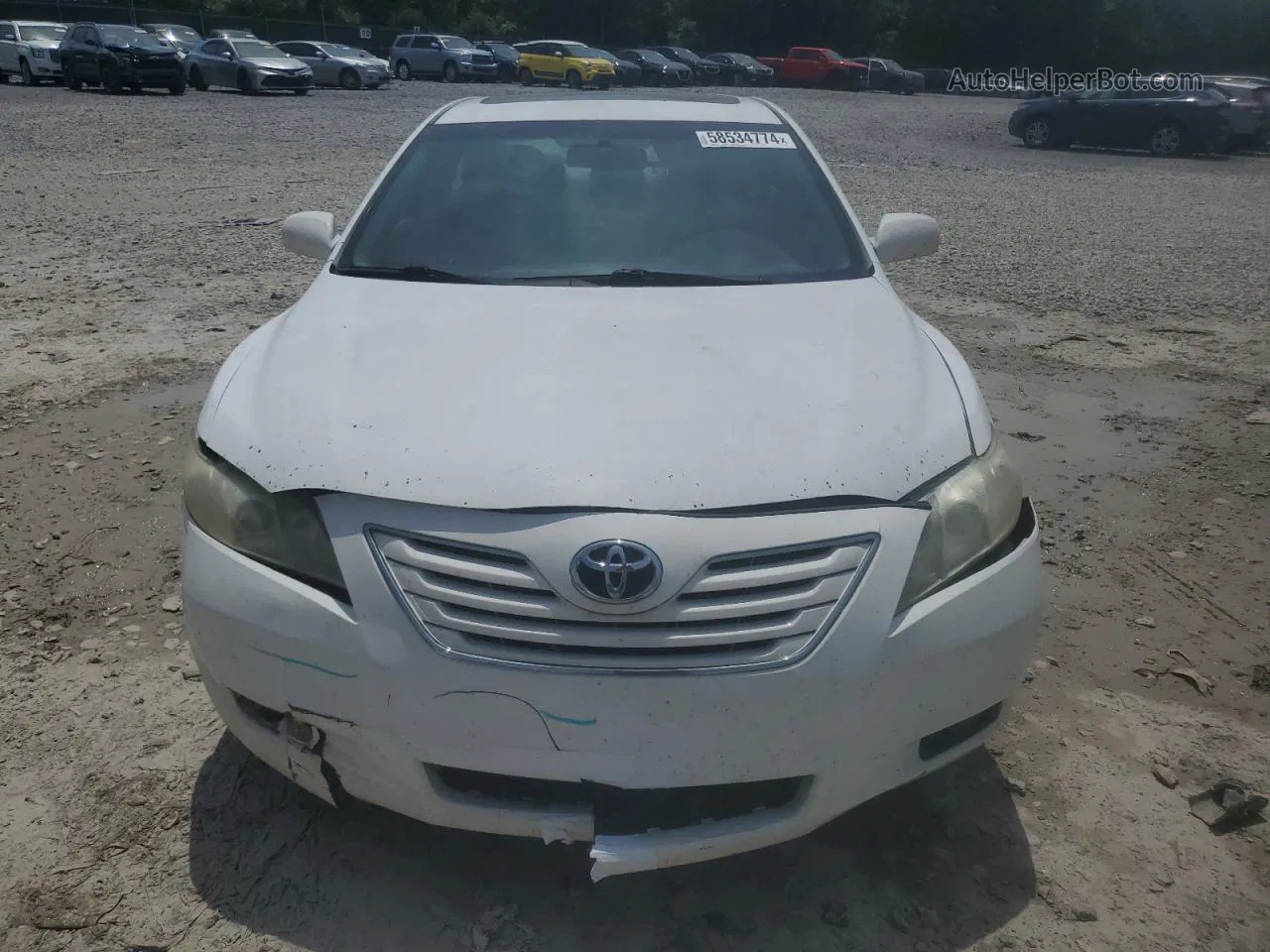 2009 Toyota Camry Base White vin: 4T4BE46KX9R112242