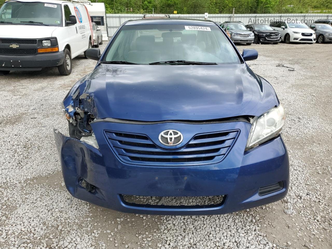 2009 Toyota Camry Base Blue vin: 4T4BE46KX9R119076