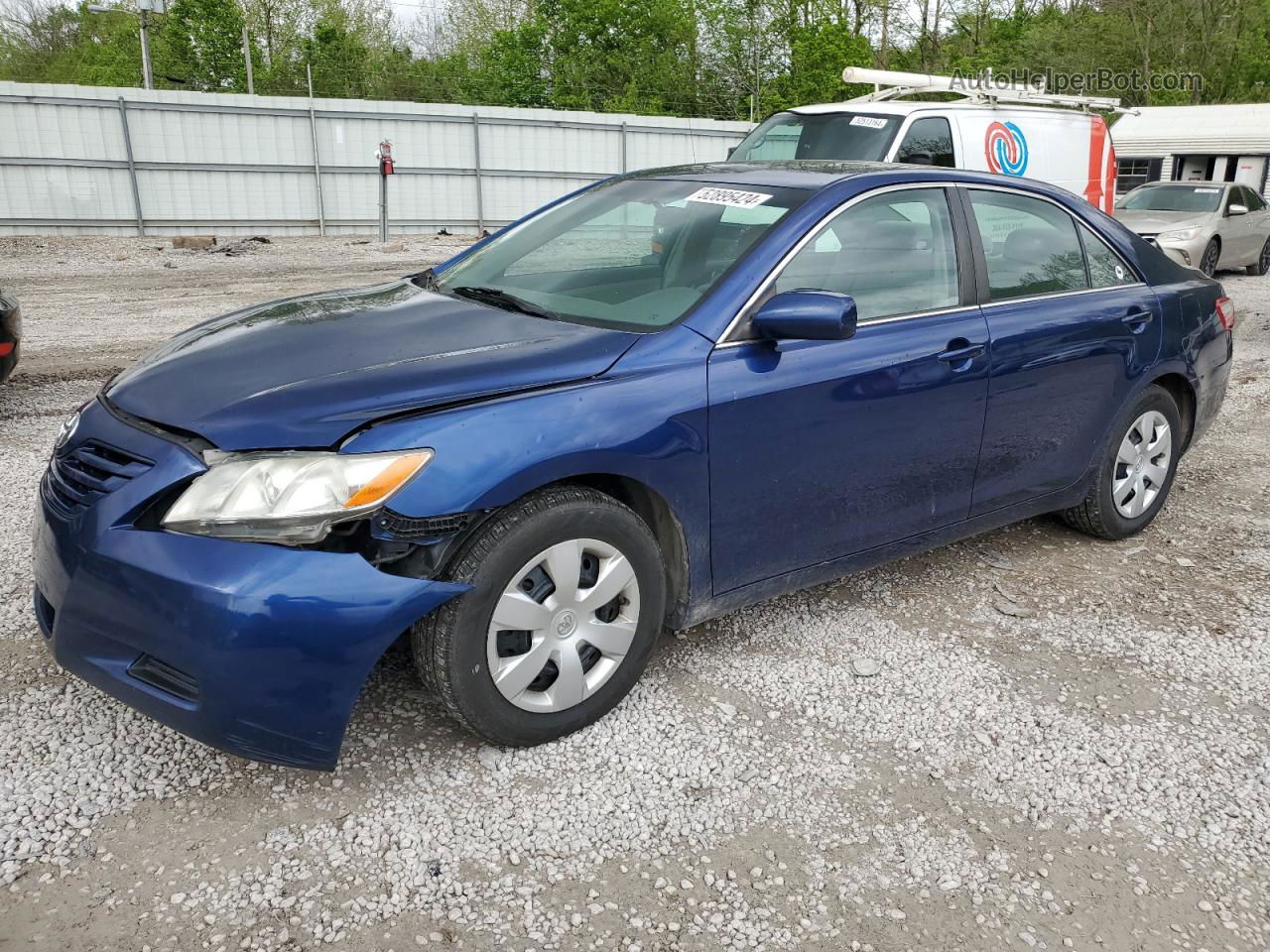 2009 Toyota Camry Base Blue vin: 4T4BE46KX9R119076