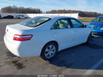 2009 Toyota Camry Le White vin: 4T4BE46KX9R129106