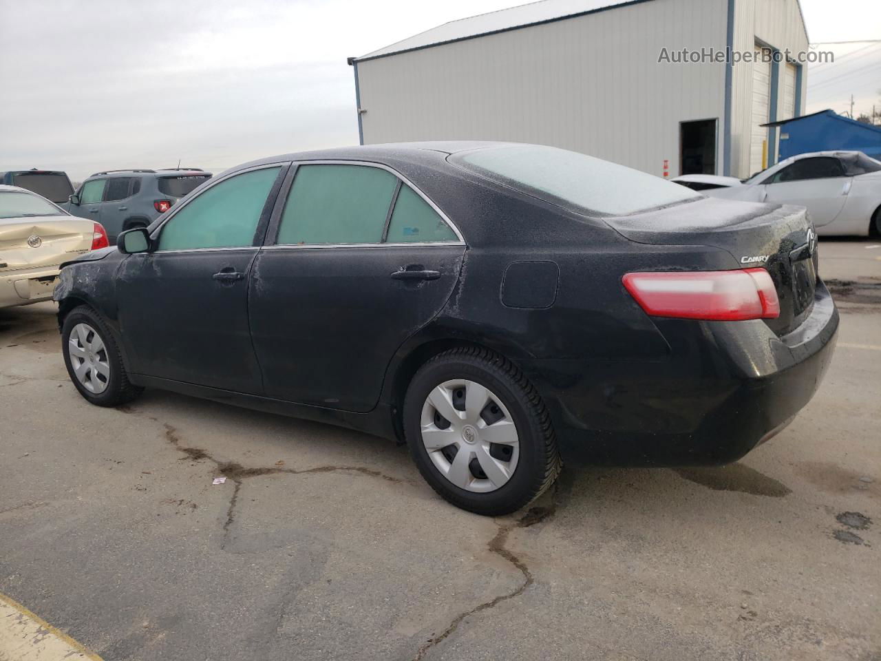 2009 Toyota Camry Base Black vin: 4T4BE46KX9R134838